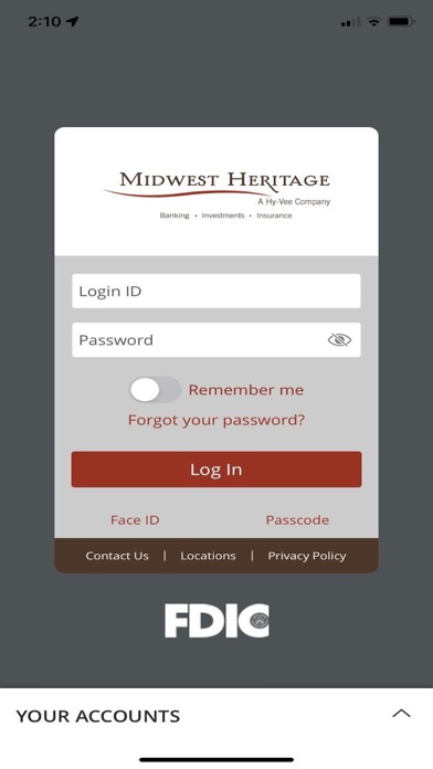 MHBank2Go Screenshot 1 - AppWisp.com MHBank2Go Screenshot 1 - AppWisp.com