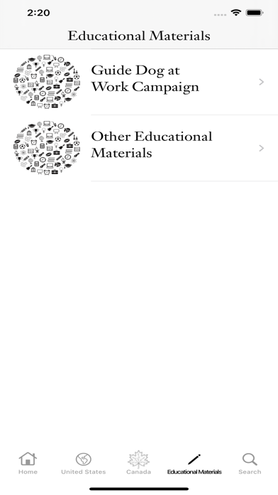 The Seeing Eye Advocacy Screenshot