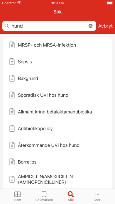 Vägvisaren - klok antibiotika Screenshot