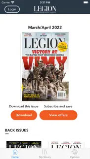 legion magazine iphone screenshot 1