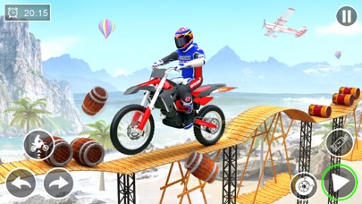 Screenshot #1 pour Motocross Dirt Bike Games 3D