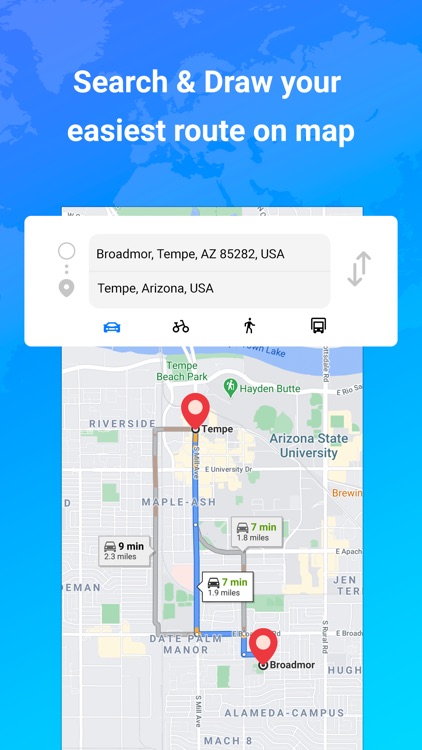 GPS Live Navigation