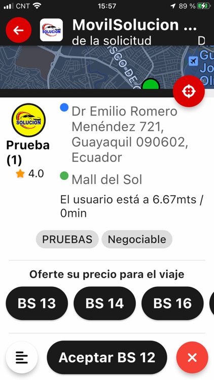 Movil Solucion - Conductor