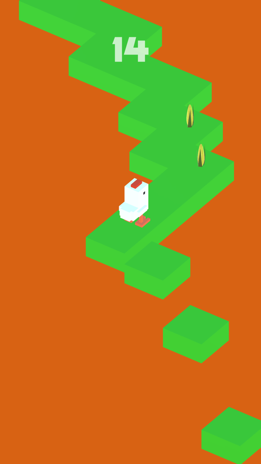 #3. Zigzag Chicken (iOS) 由: Can Ogan Karagun