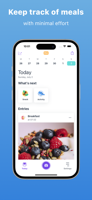 ‎MealSnap: Photo Food Diary Screenshot