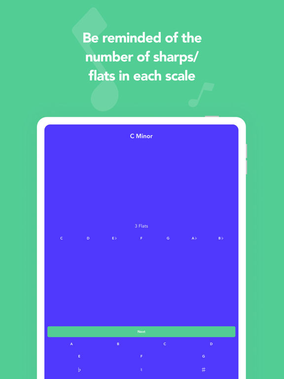 Screenshot #5 pour Music Scales and Keys
