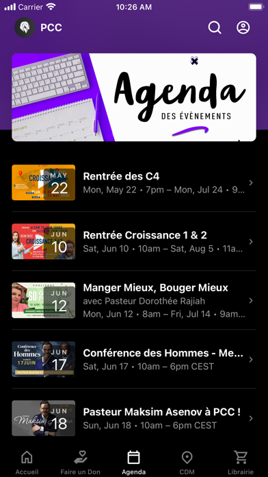 Screenshot #3 pour Paris Centre Chretien