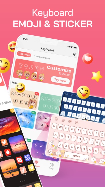 Text Fonts & Keyboard Emoji