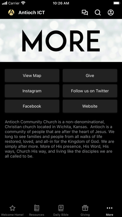 Antioch Wichita Screenshot
