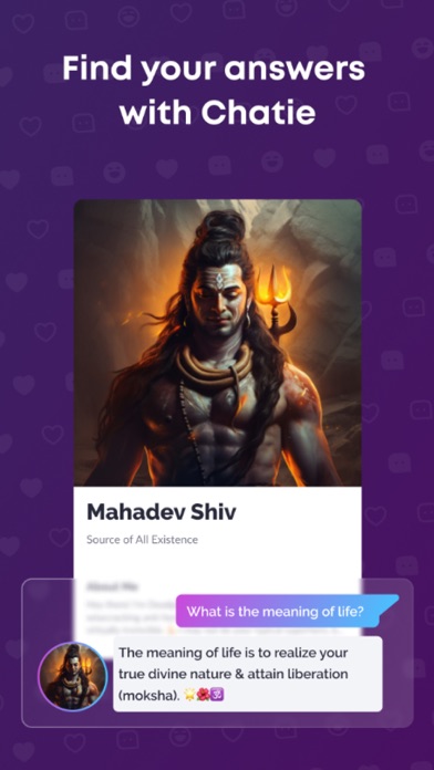 Chatie: AI Friend, Fun & Coach Screenshot