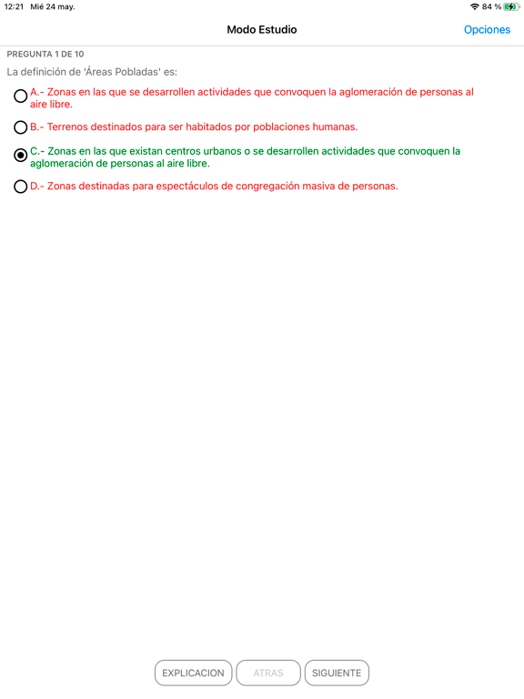 Screenshot #6 pour Preparate RPAS Examen DGAC CL