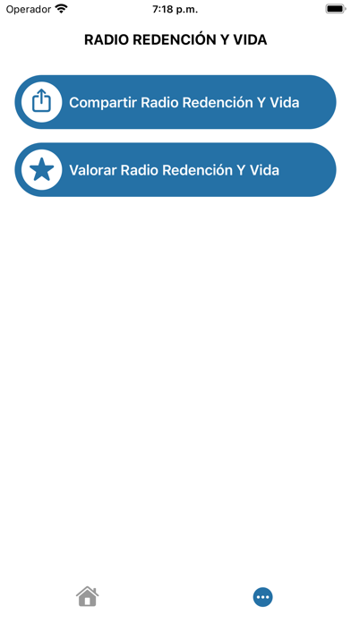 Radio Redención y Vida Screenshot