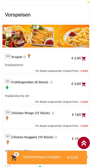 Dachauer Pizza Service Screenshot