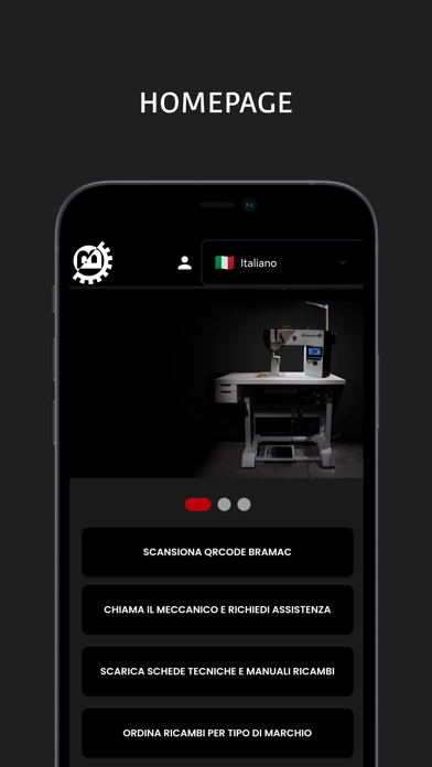Screenshot #1 pour Bramac Mobile