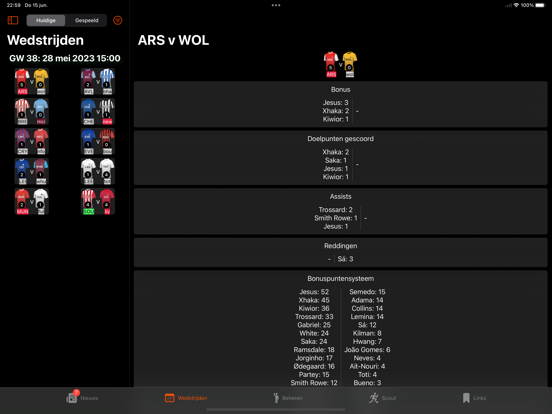 FPL Fantasy Football Manager iPad app afbeelding 4