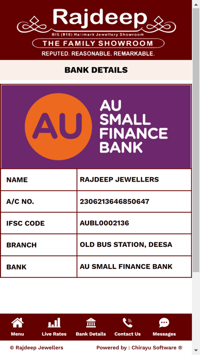 Rajdeep Jewellers Screenshot