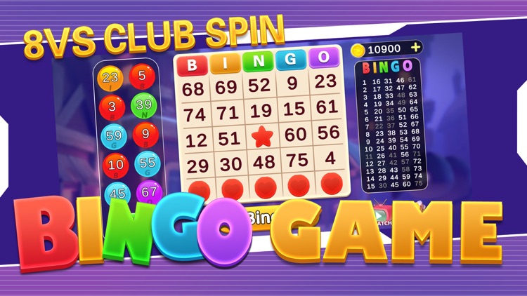 Bingo Game - 8VS Club Spin screenshot-3