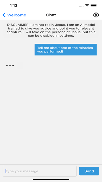 GPTJesus Screenshot