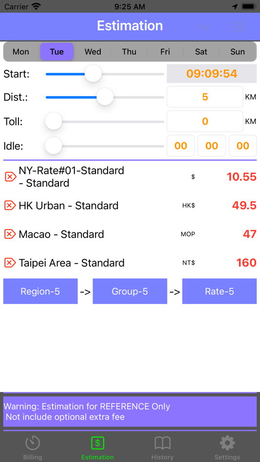 #6. DTMer-Taxi/Cab Meter (iOS) 由: Chia-Yi Tsai