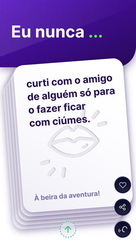 Eu nunca: Party Game screenshot 1