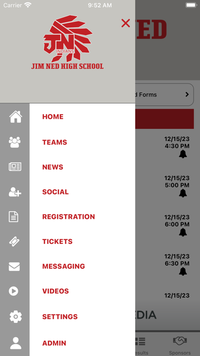 Jim Ned Athletics Screenshot