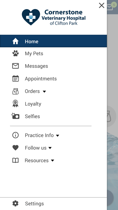 Cornerstone Vet Hospital Screenshot