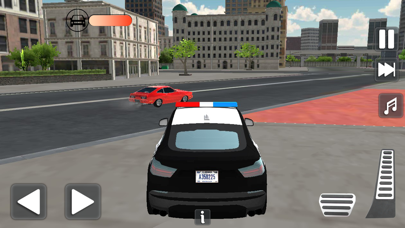 Police Car Chase Crime City 3D Screenshot