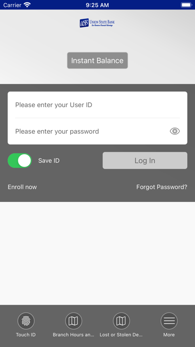 Union State Bank Mobile Screenshot