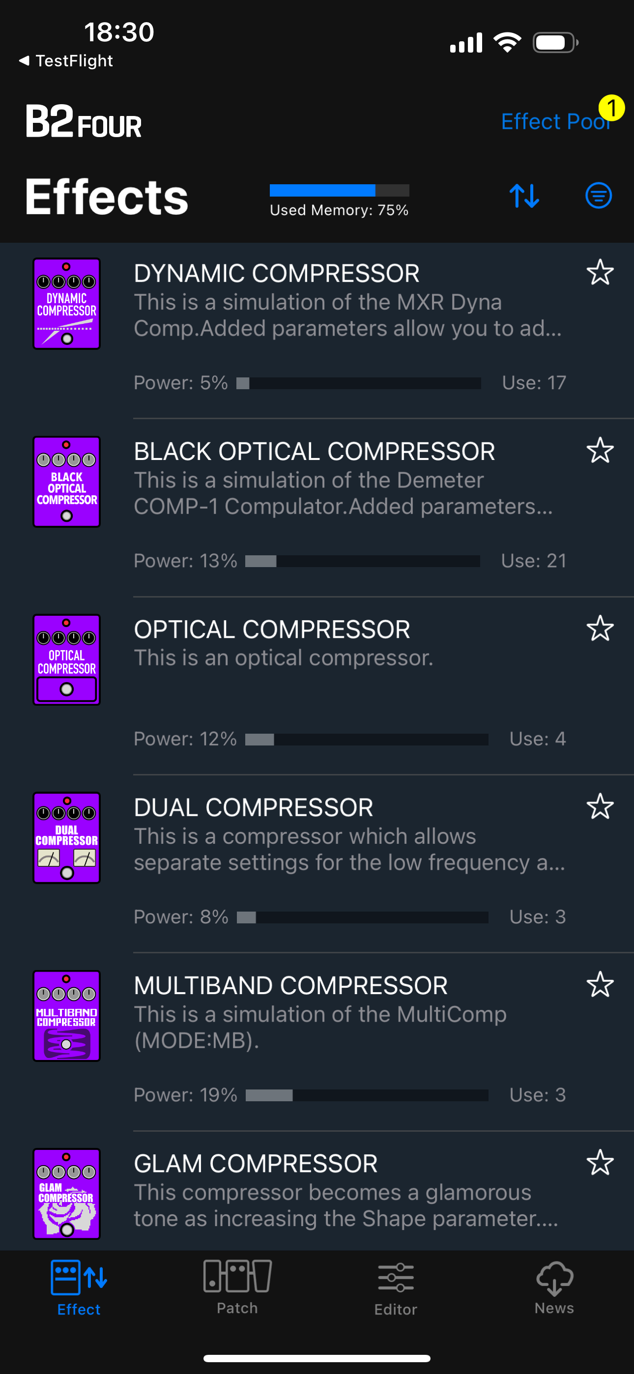 Handy Guitar Lab for B2 FOUR