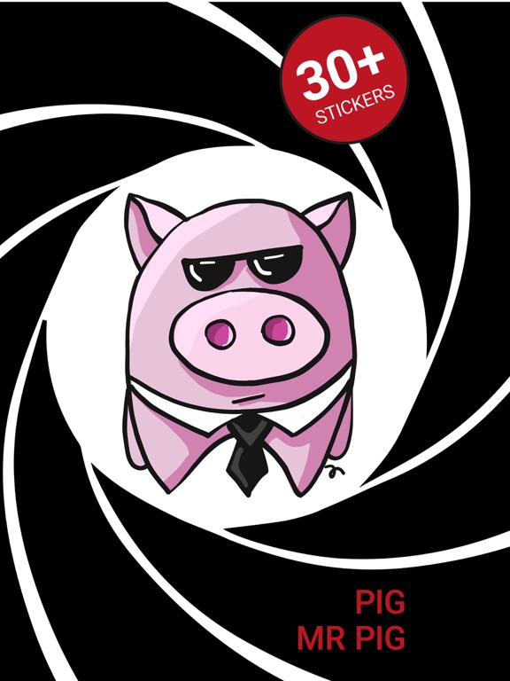 Screenshot #4 pour Pig, Mr. Pig - stickers 2025