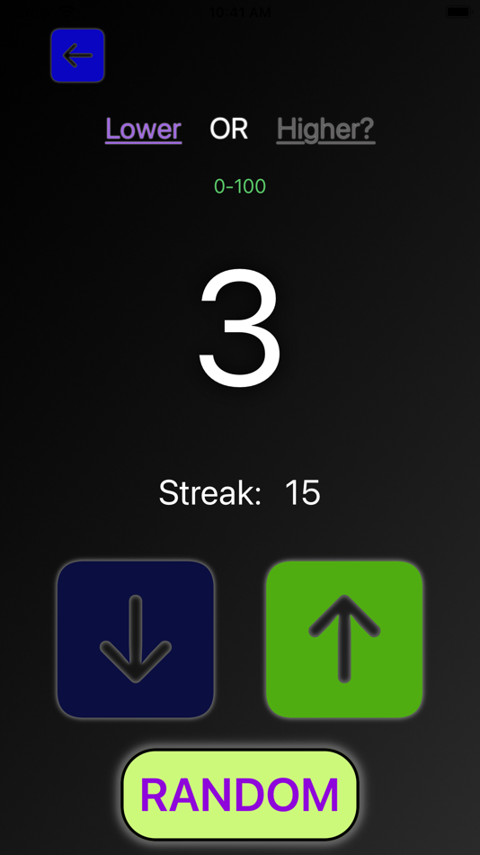 #1. The random number game (iOS) By: Mattias Liljenberg