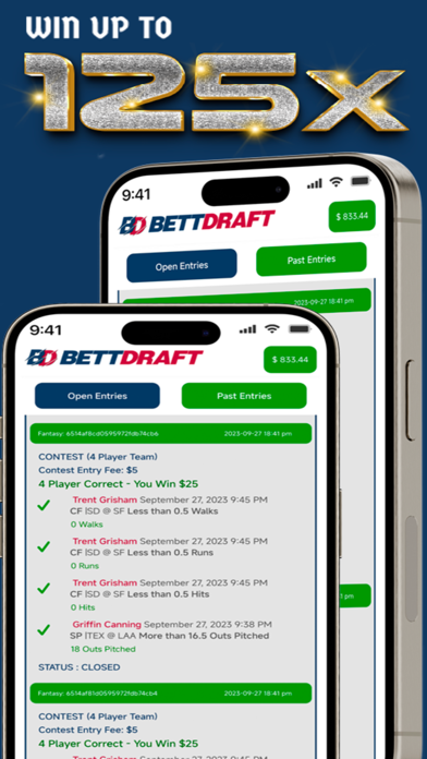BettDraft - Fantasy Sports Screenshot