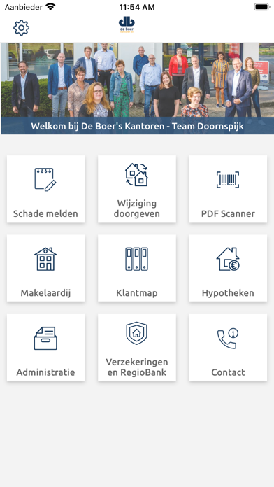 De Boer Kantoren Screenshot