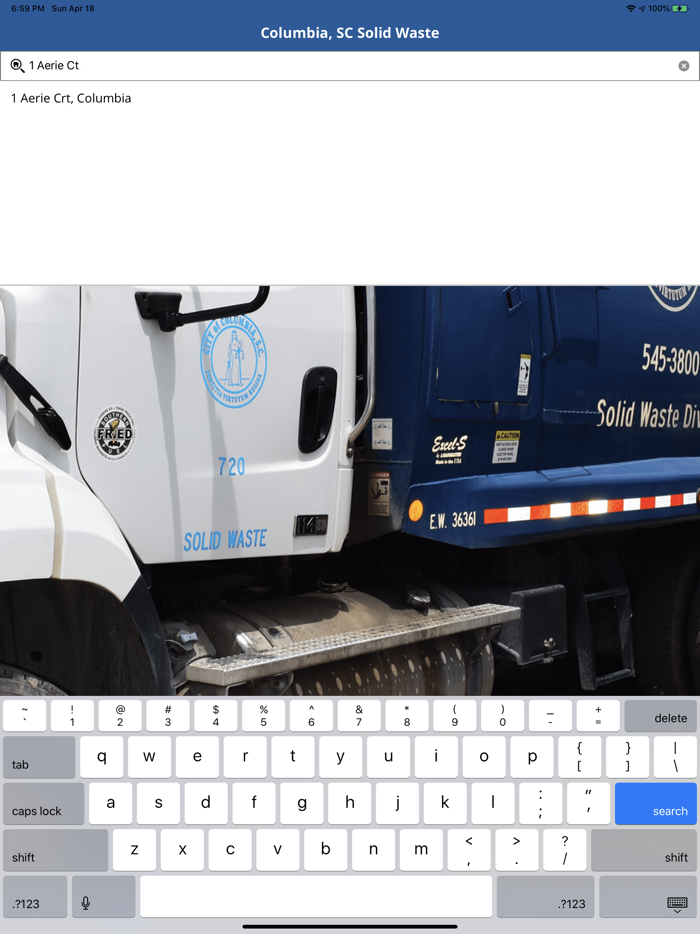 Columbia SC Solid Waste