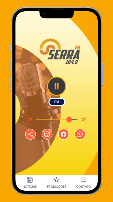 Serra FM 104 Screenshot