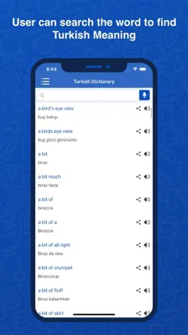 Game screenshot Turkish Dictionary: Translator apk