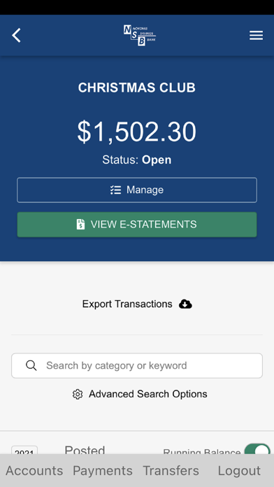 Nokomis Savings Bank Mobile Screenshot