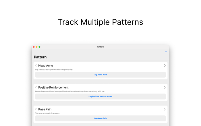 Pattern Track symptoms and more