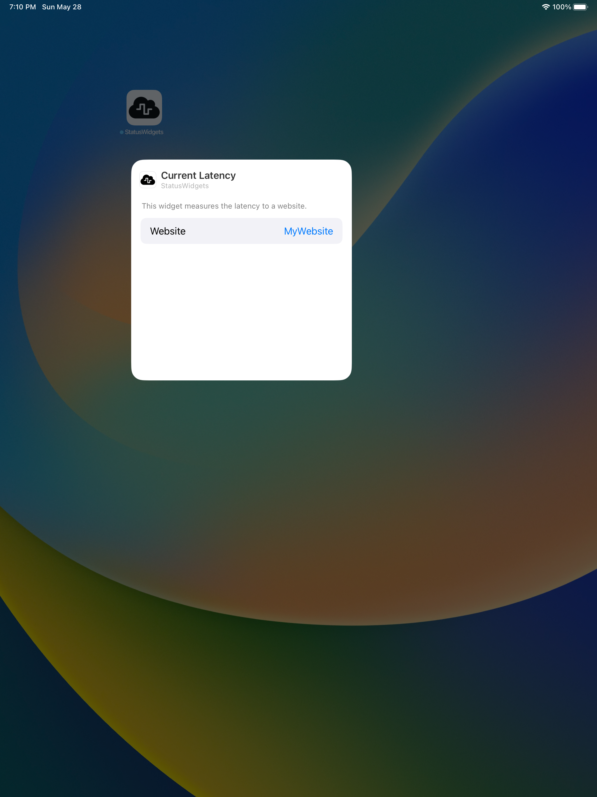 StatusWidgets