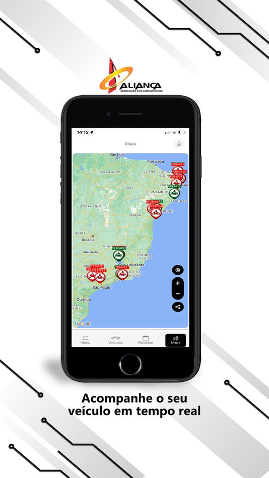 #4. Aliança Rastreamento (iOS) Podle: ASSOCIACAO DE CAMINHONEIROS ALIANCA