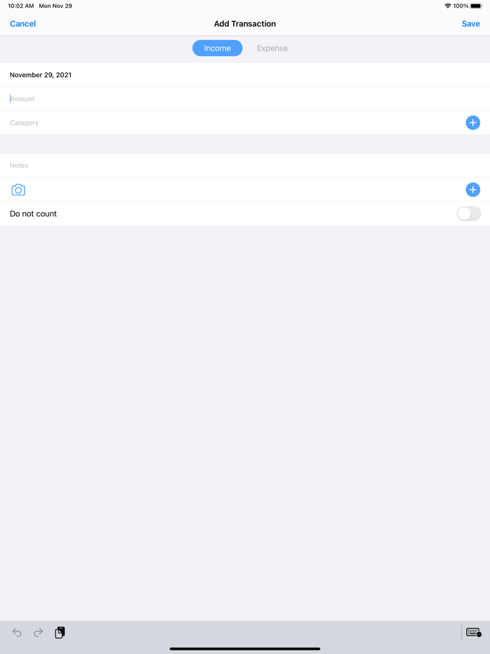 Figures - Income and Expenses