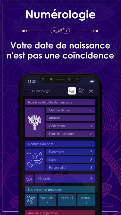 Screenshot #1 pour Numérologie - Redécouvrez-vous