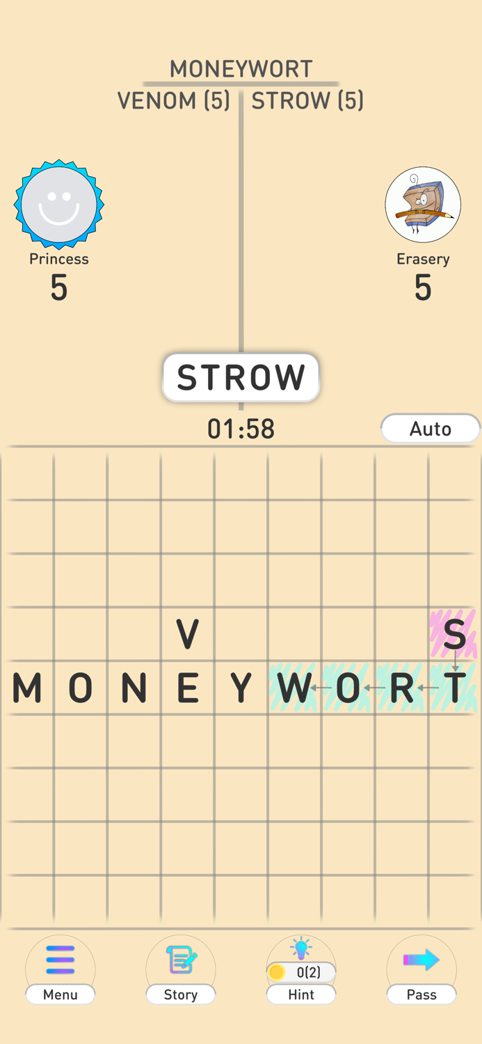Balda® - word game online