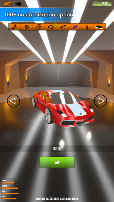 Quick Rush Racing Pro Screenshot