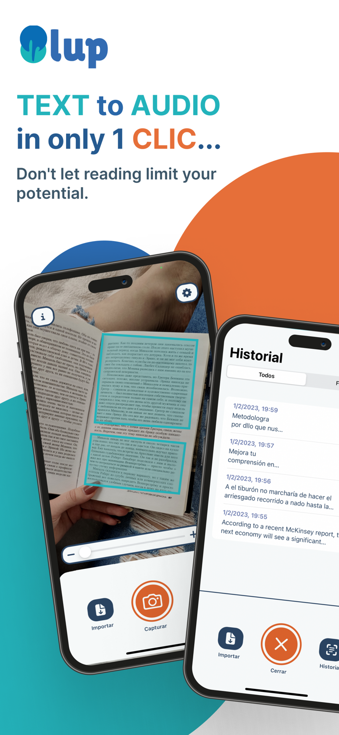 LUP Reader text to speech