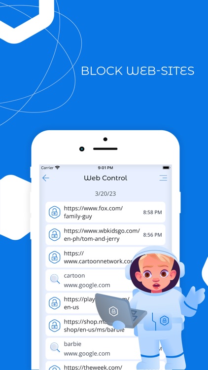 Parental control Kroha by MESH Ukraina