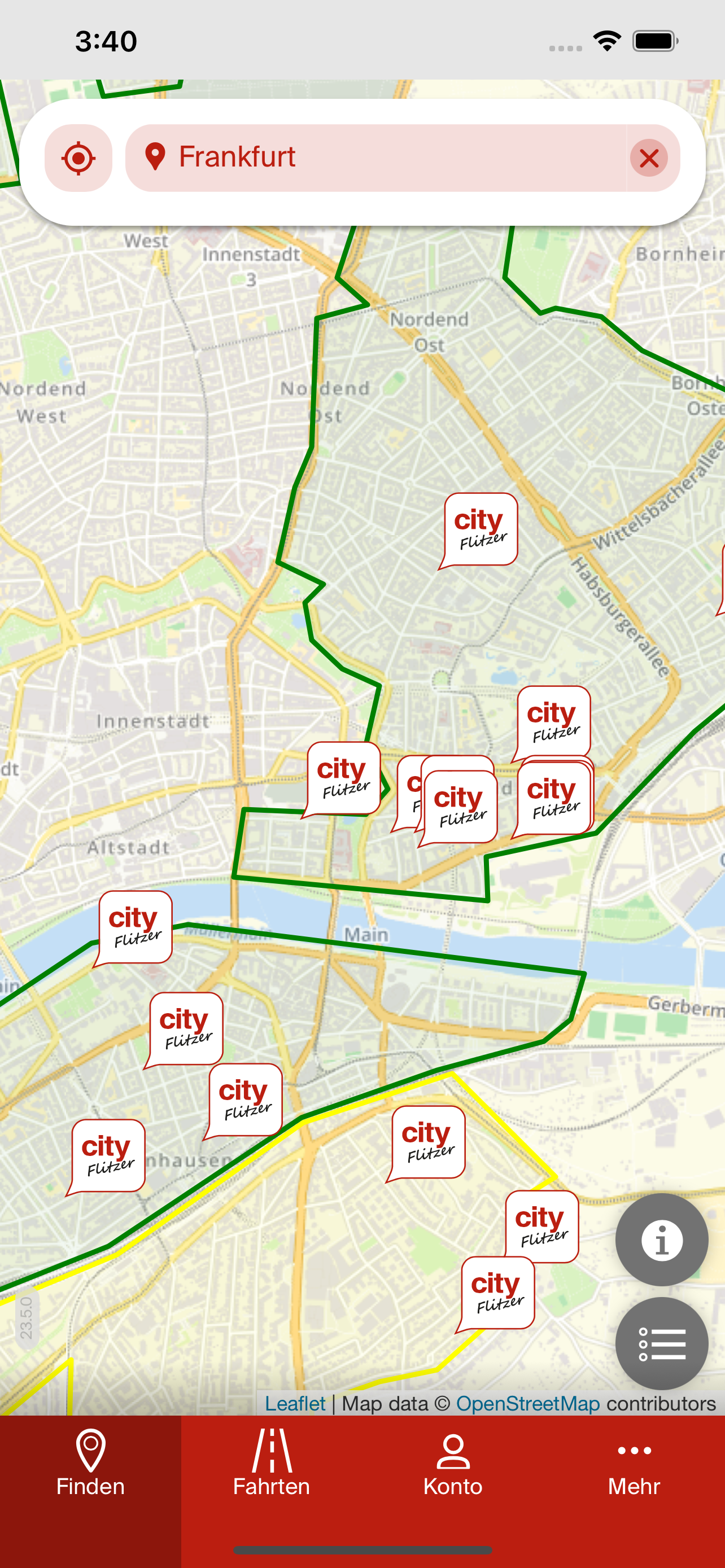 cityFlitzer (book-n-drive)