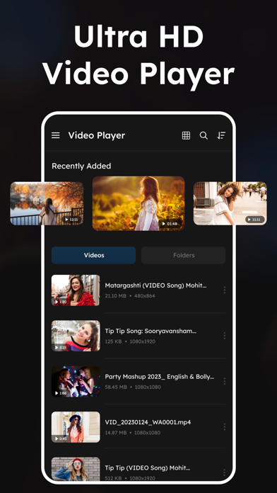 Video Player HD - Media Player Screenshot