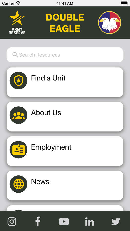 #1. U.S. Army Reserve (iOS) 由: TRADOC Mobile