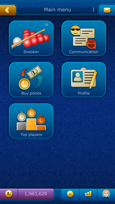 Online Snooker LiveGames Screenshot